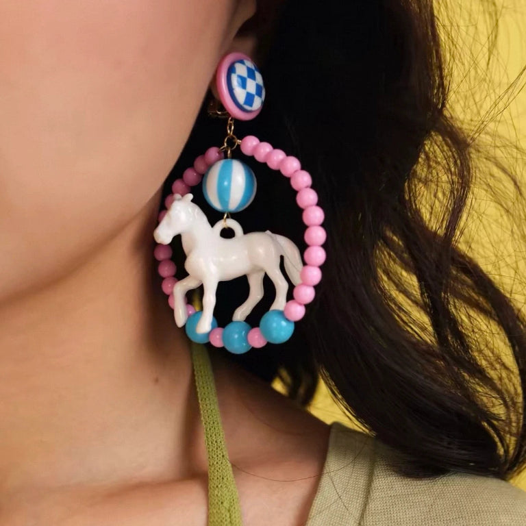 Carousel Dream Statement Earrings