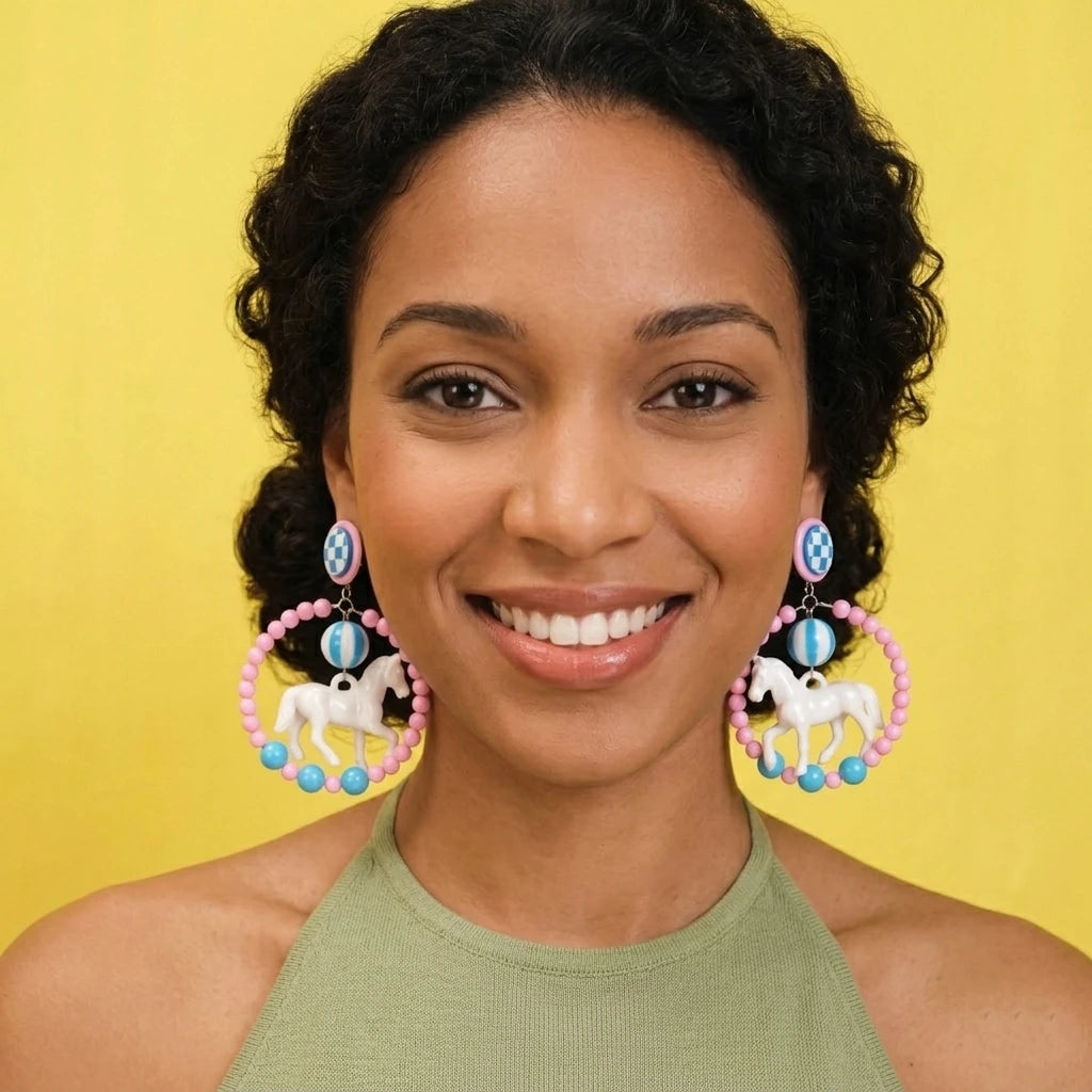 Carousel Dream Statement Earrings