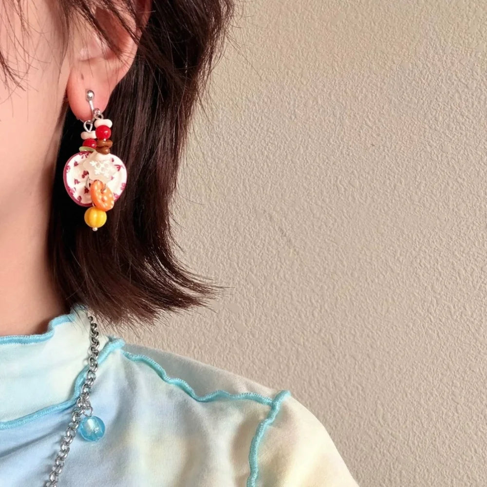 Button Mix Earrings