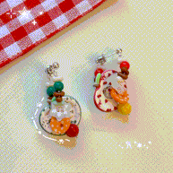 Button Mix Earrings