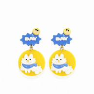 Sunny Puppy Day Earrings