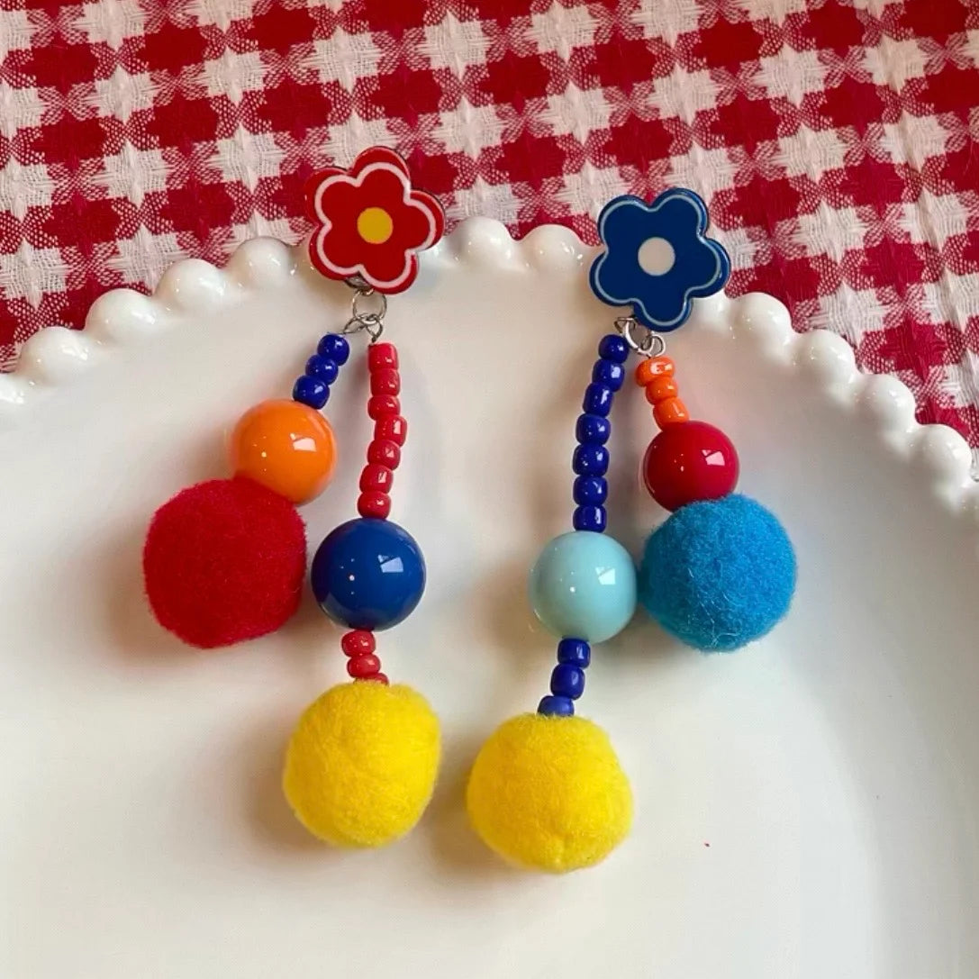 Color Pop Pom Drops