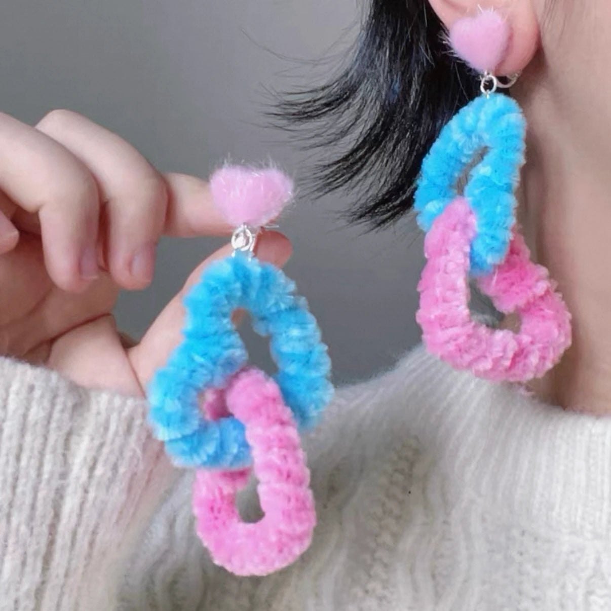 Fuzzy Heart Bits