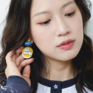 Sunny Puppy Day Earrings