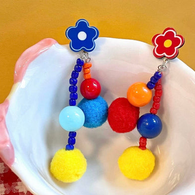 Color Pop Pom Drops