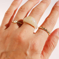 The Golden Hour Ring Trio