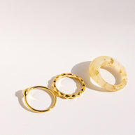 The Golden Hour Ring Trio