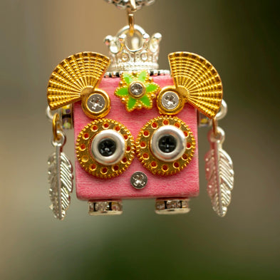 The Pink Empress No. 04 | Royal Automaton Pendant