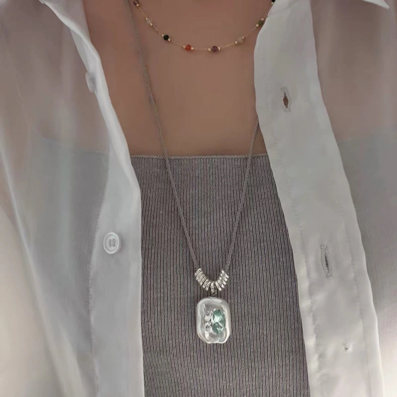 The Oracle Gem Pendant Necklace