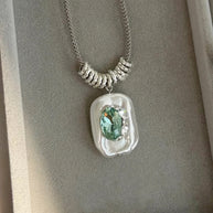 The Oracle Gem Pendant Necklace