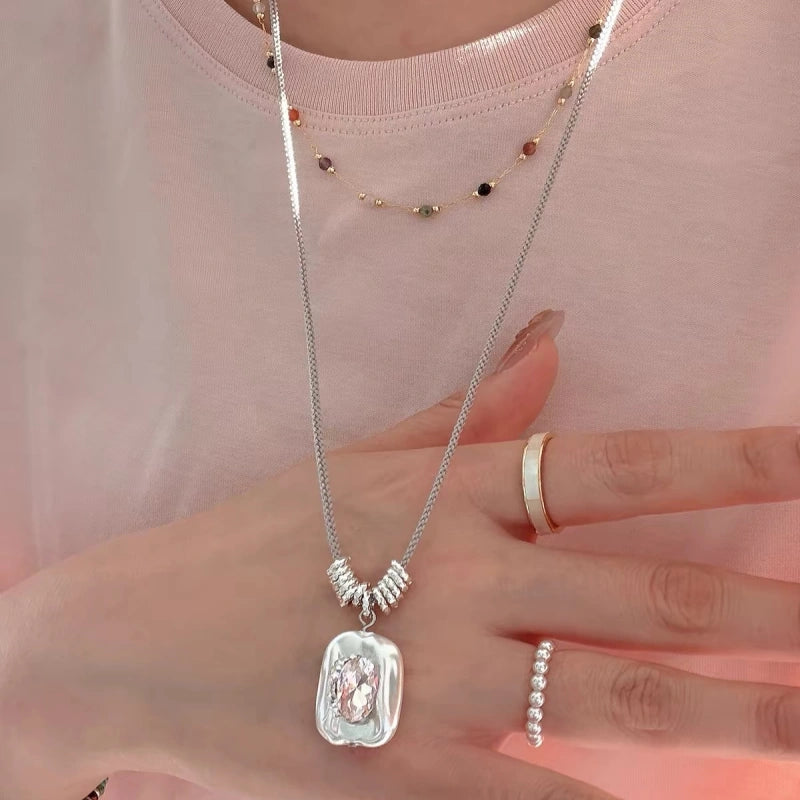 The Oracle Gem Pendant Necklace